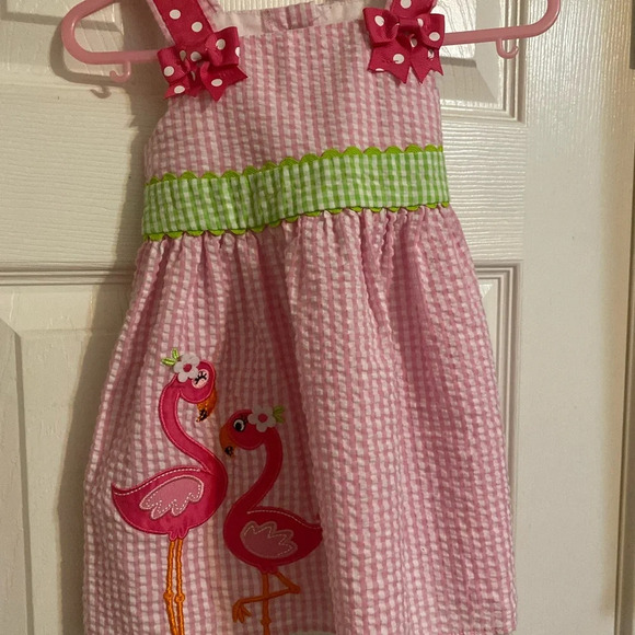 Emily Rose Flamingo Sundress - Picture 4 of 8